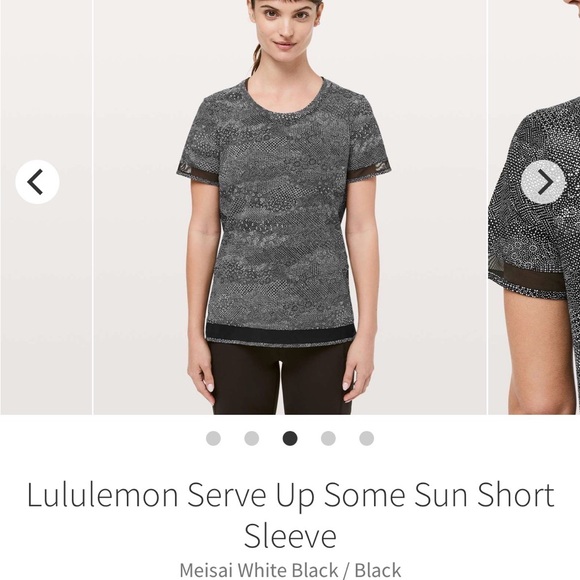 lululemon athletica Serve Up Some Sun Short Sleeve - Picture 2 of 9